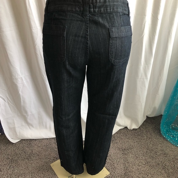 Denim Dark Blue Jeans Pants Sz 31 - Picture 3 of 4